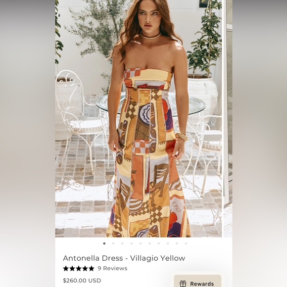 Zaco Maxi Antonella dress NWT - Picture 4 of 4